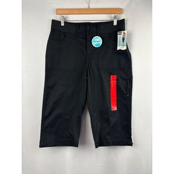 Women’s Lee Size 8 Black Capri Pants - Picture 1 of 6